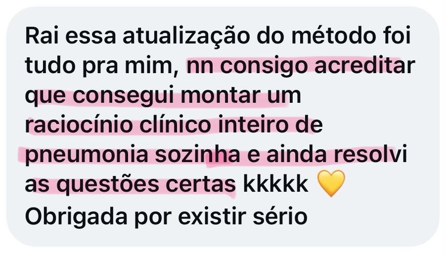 Depoimento de mediciner sobre o método 3M's